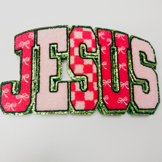 10.5 ” JESUS - Chenille Patch