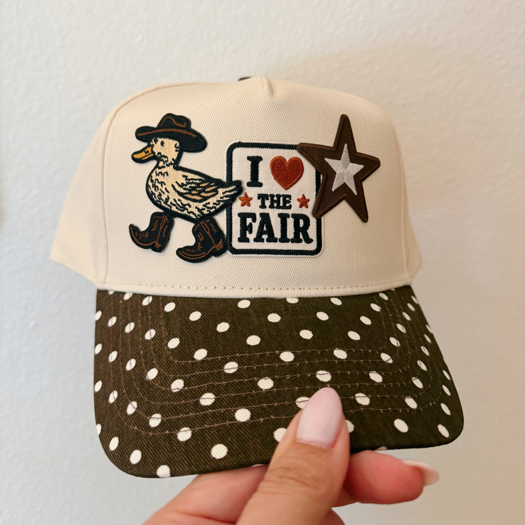 I Heart the Fair Limited-Edition Western Patch Hat | TEELUX