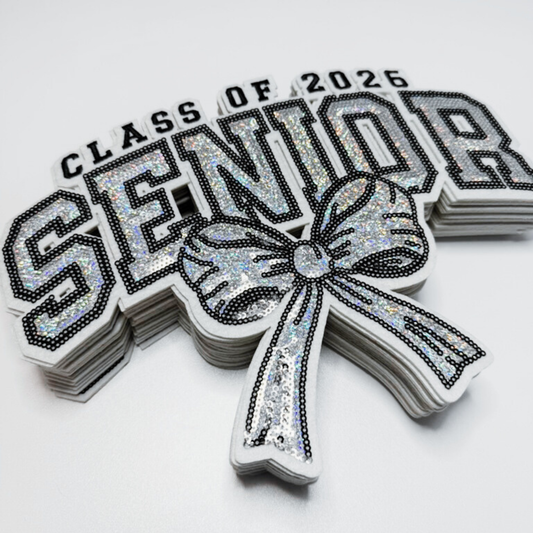 11" Class of 2026 Senior - Sequin Patch