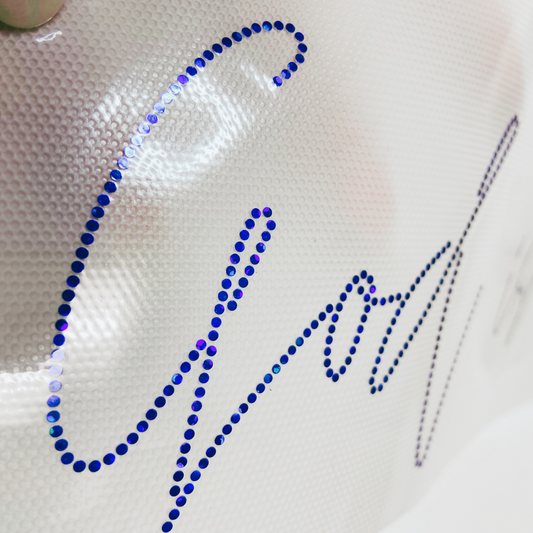 11" God Is Good in BLUE SPANGLE - COLD PEEL