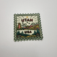 2" Utah Stamp -  Embroidered Hat Patch