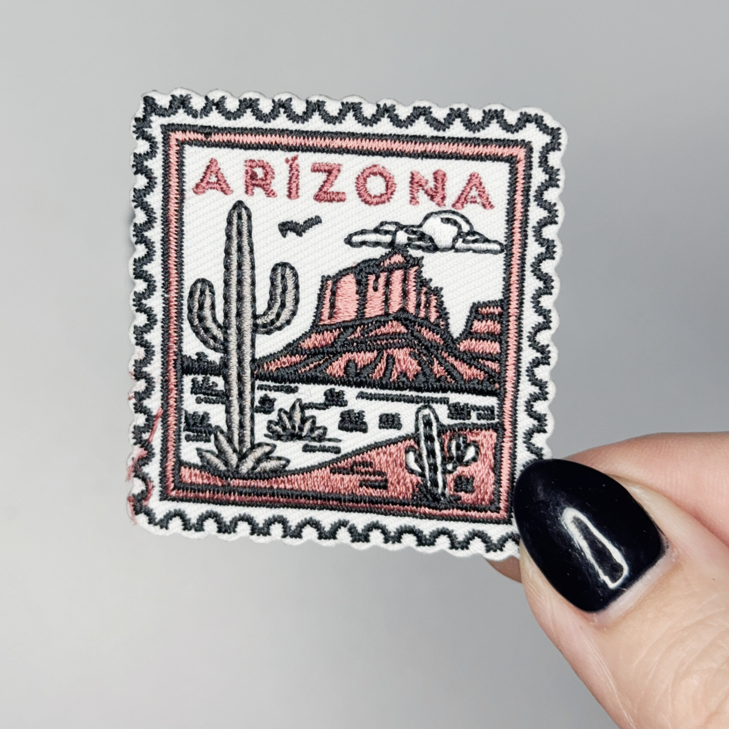 2" Arizona Stamp -  Embroidered Hat Patch