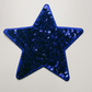 4" ROYAL BLUE Star - Sequin Embroidered Hat Patch