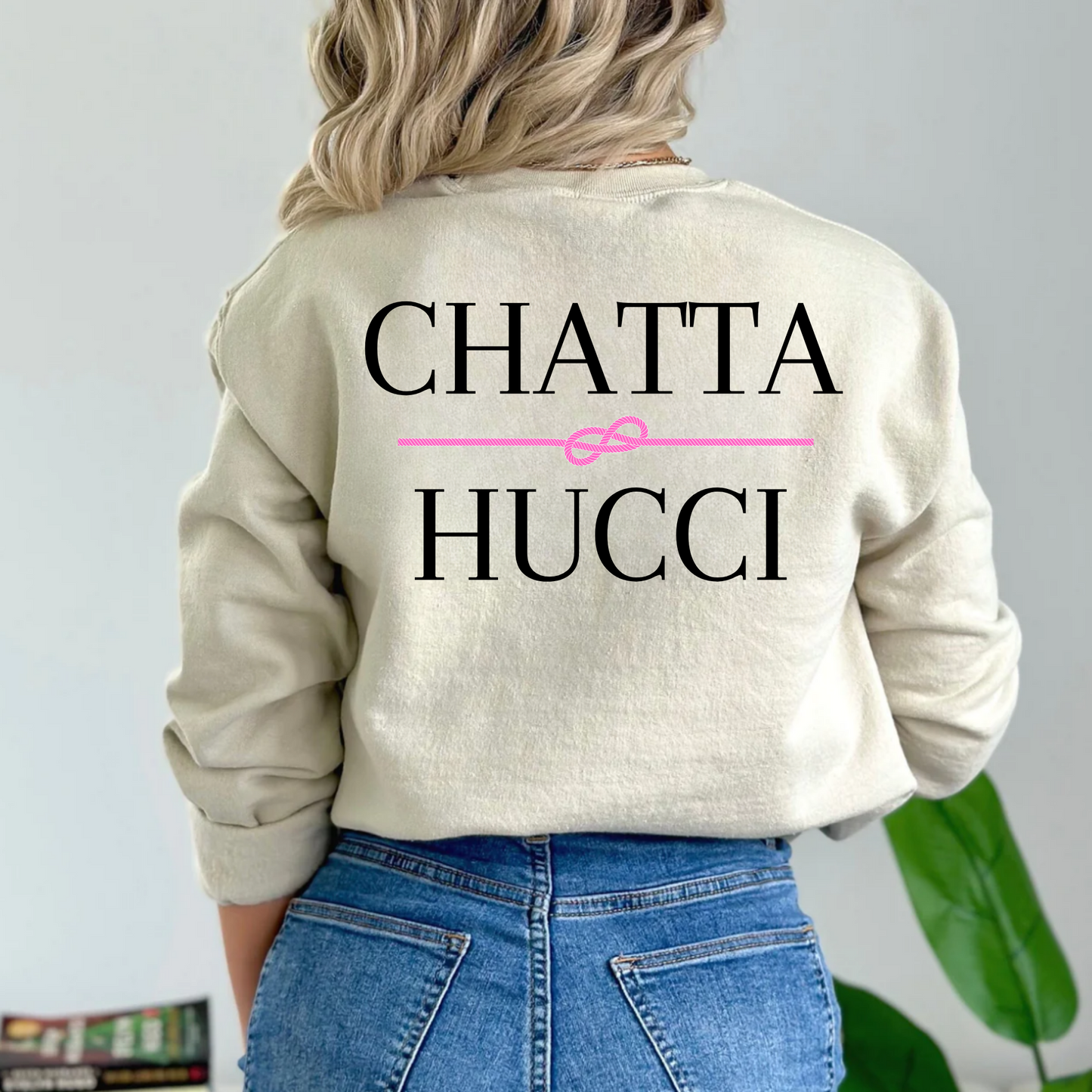 (shirt not included) CHATTA HUCCI - Clear Film Transfer