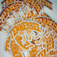 3" TENNESSEE w BOW -  Embroidered Hat Patch