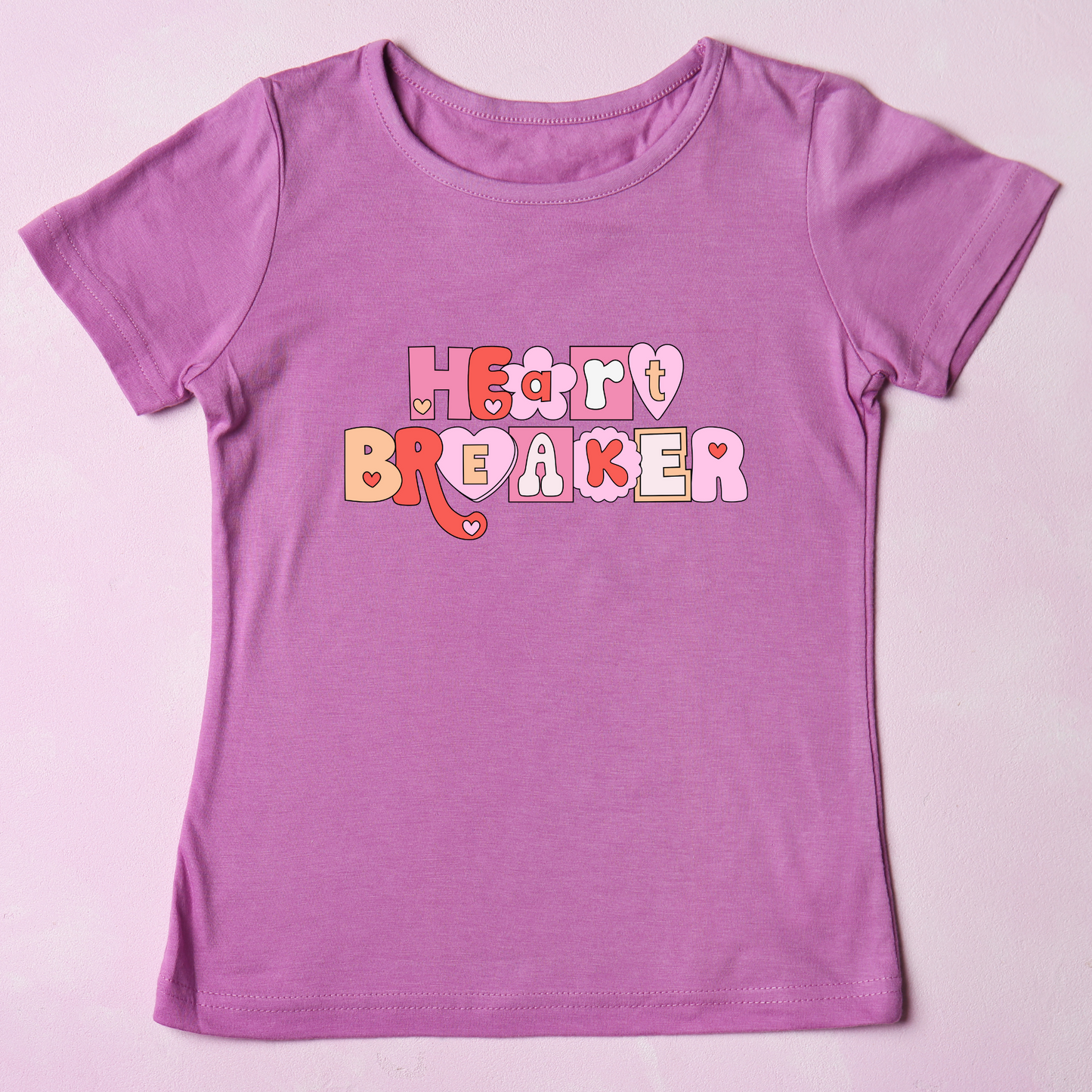 (Shirt not included) Heart Breaker  -  Matte Clear Film Transfer