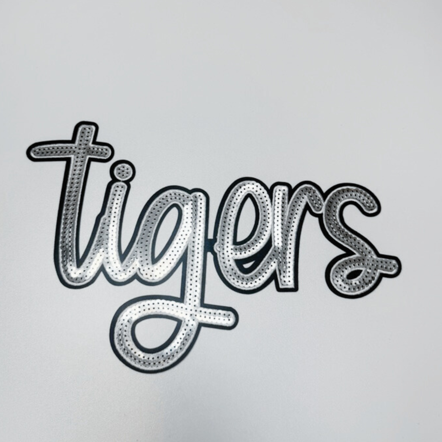 10" Tigers - SEQUIN Patch
