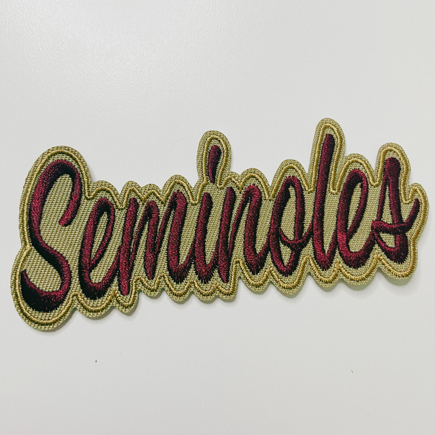 4"  Seminoles  -  Embroidered Hat Patch
