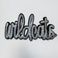 10.5" Wildcats - SEQUIN Patch