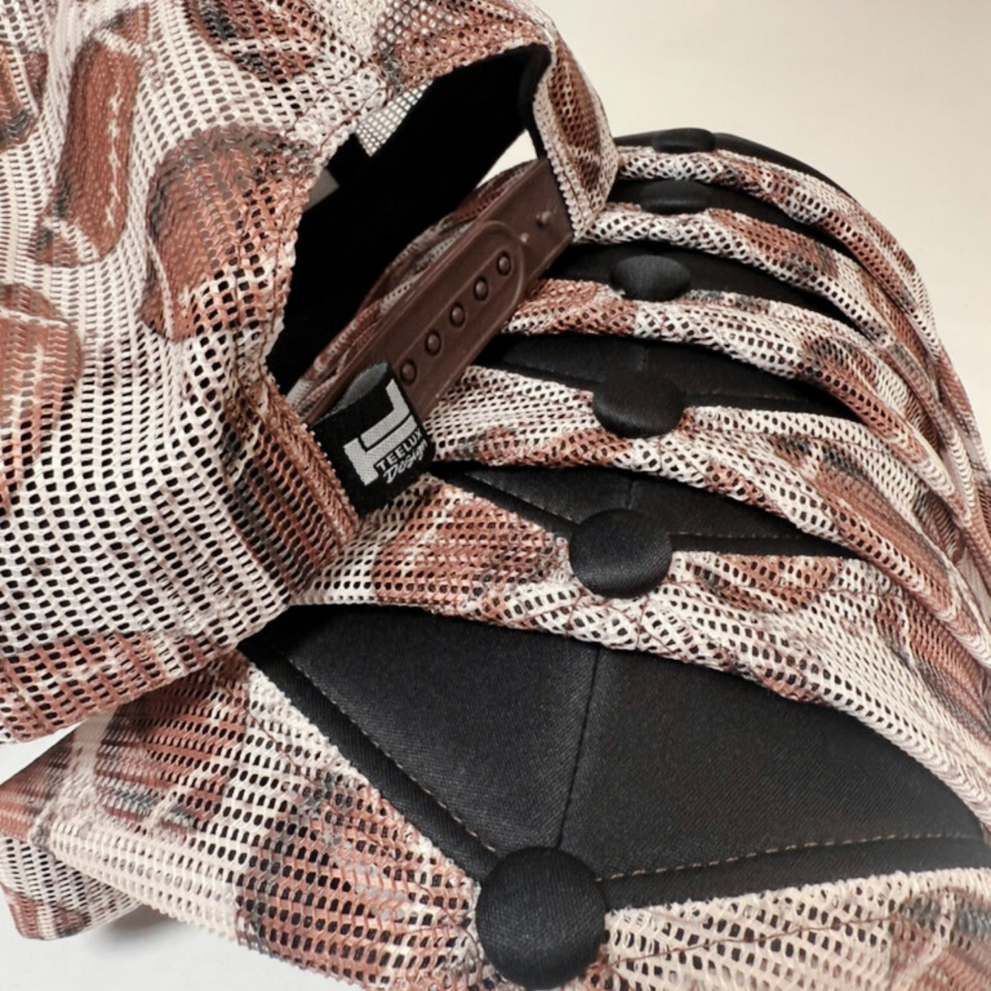 TEELUX - TRUCKER HAT BLANK - Black Football