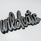 10.5" Wildcats - SEQUIN Patch