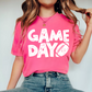 (shirt not included) Game Day Football in White  -  Screen print Transfer