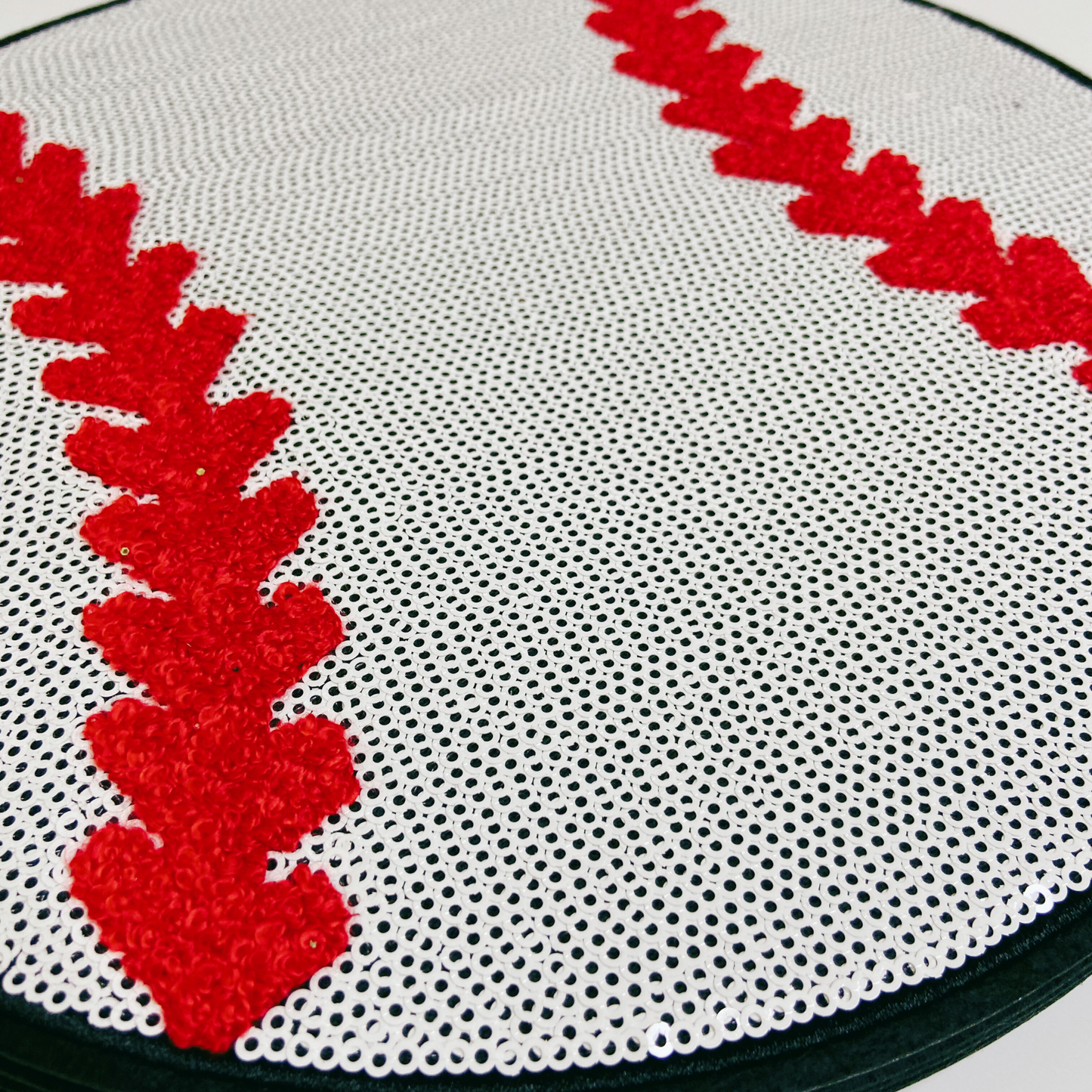 10 inch Sequin Baseball Patch