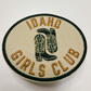3" Idaho Girls Club -  Embroidered Hat Patch
