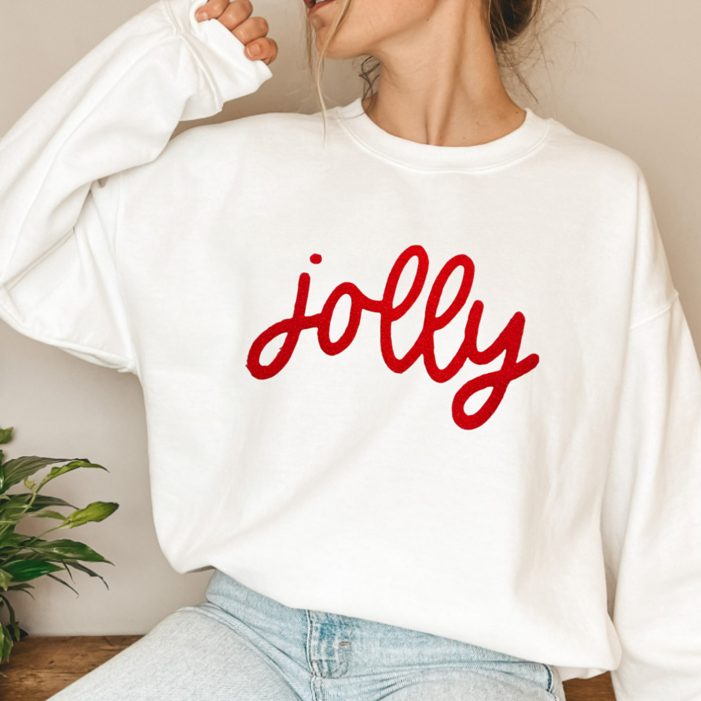 10.5"  Fuzzy Jolly - Patch / Transfer ( COLD PEEL)