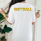 (shirt not included) SOFTBALL -Screen Print Transfer
