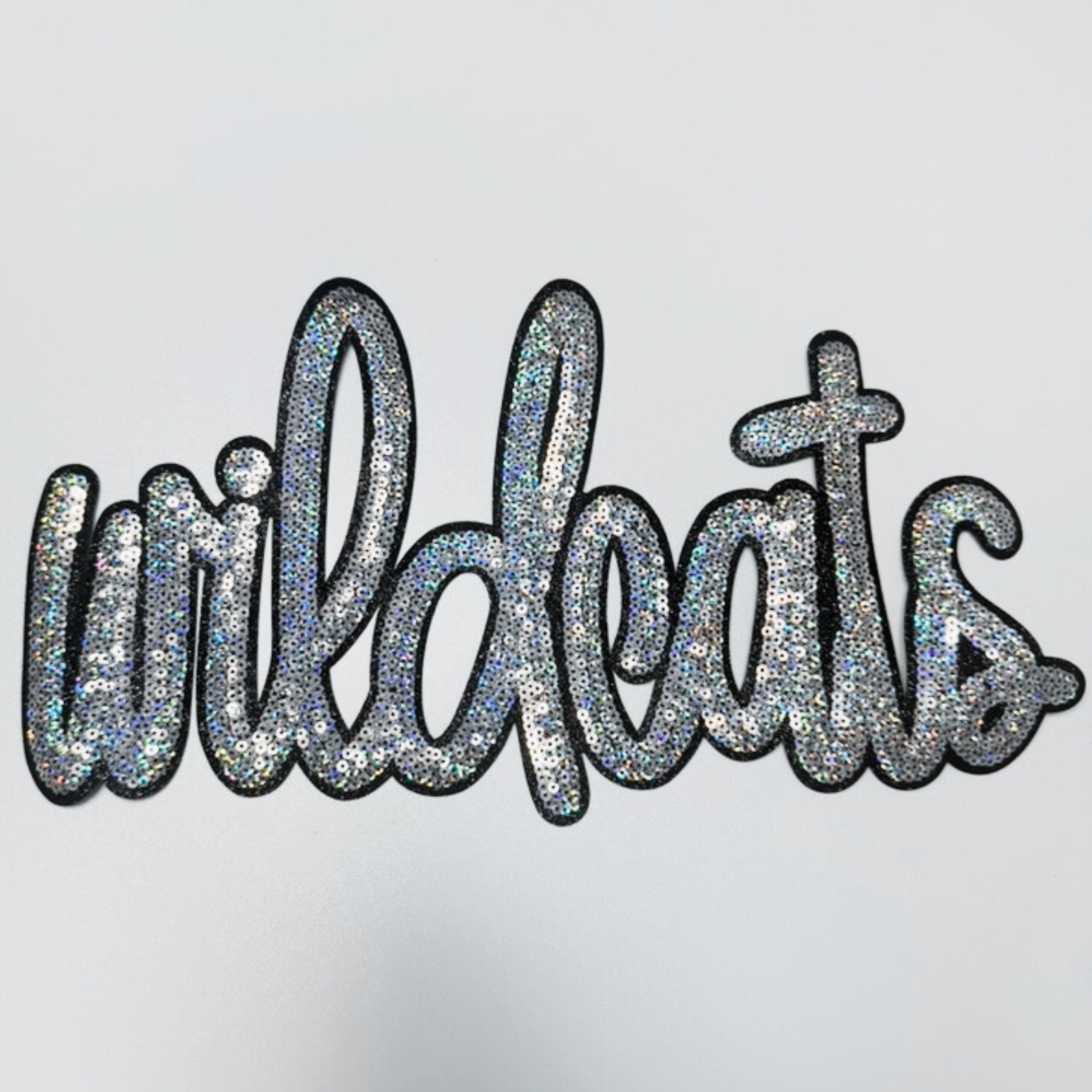 10.5" Wildcats - SEQUIN Patch