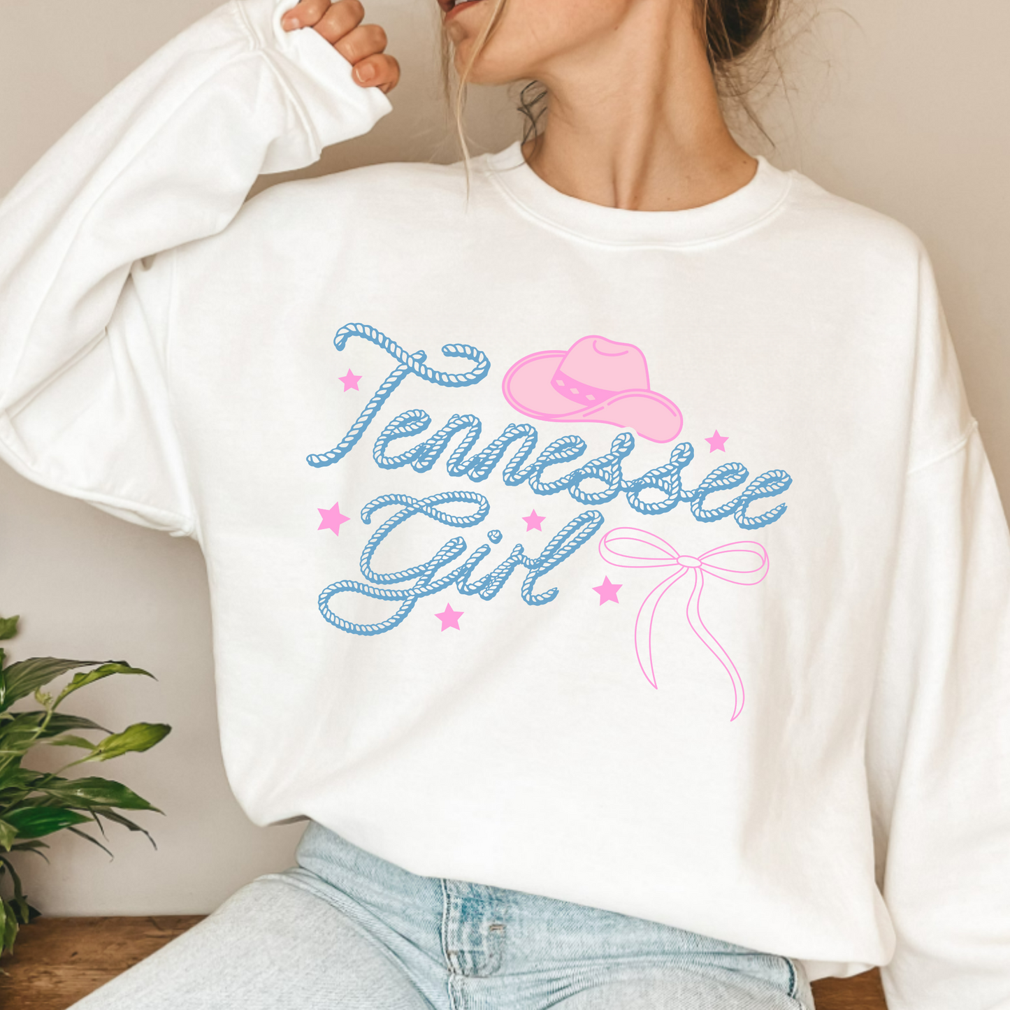 (shirt not included) Tennessee Girl - Clear Film Transfer