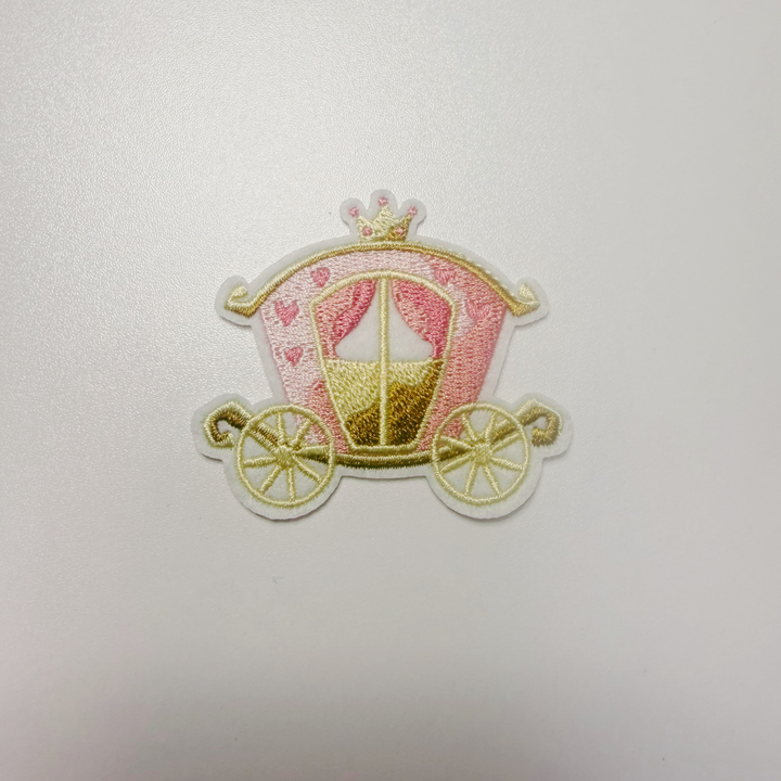 2.5" stage coach princess -  Embroidered Hat Patch