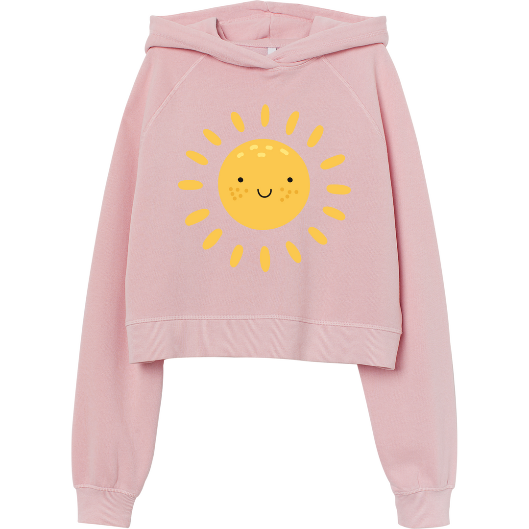 (Shirt not included) Happy SUN 7"w - Clear Film Transfer