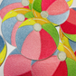 3” Beach Ball -  Embroidered Hat Patch