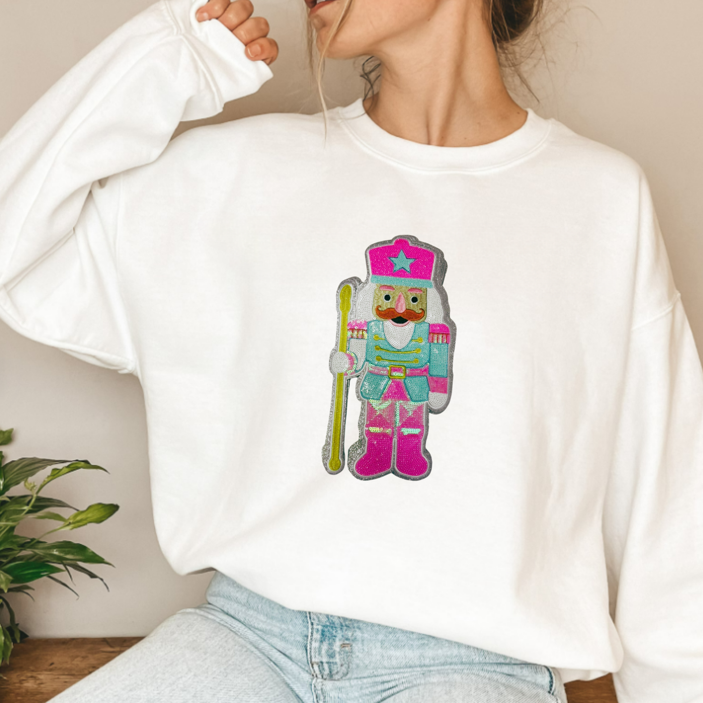 10"  Nutcracker - SEQUIN Patch