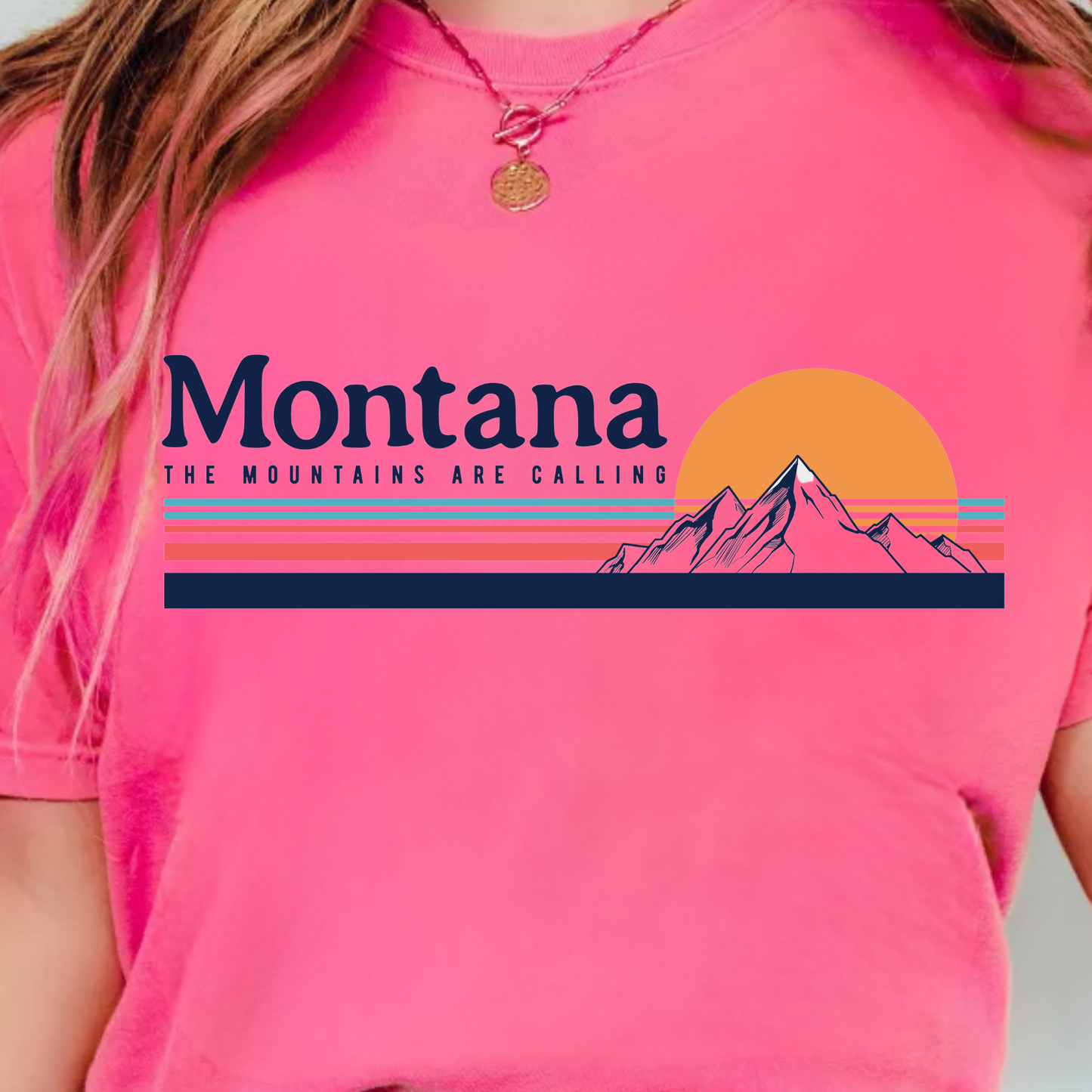 (Shirt not Included) Montana - Clear Film Transfer
