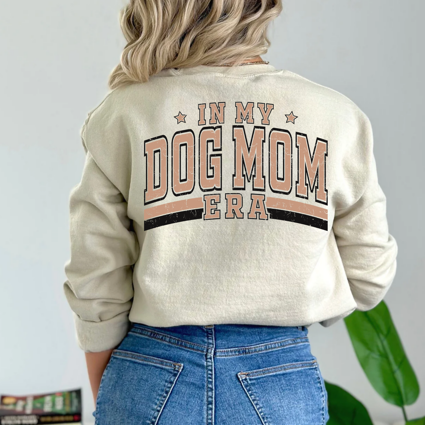 (Shirt not Included) In my Dog Mom Era -  Clear Film Transfer