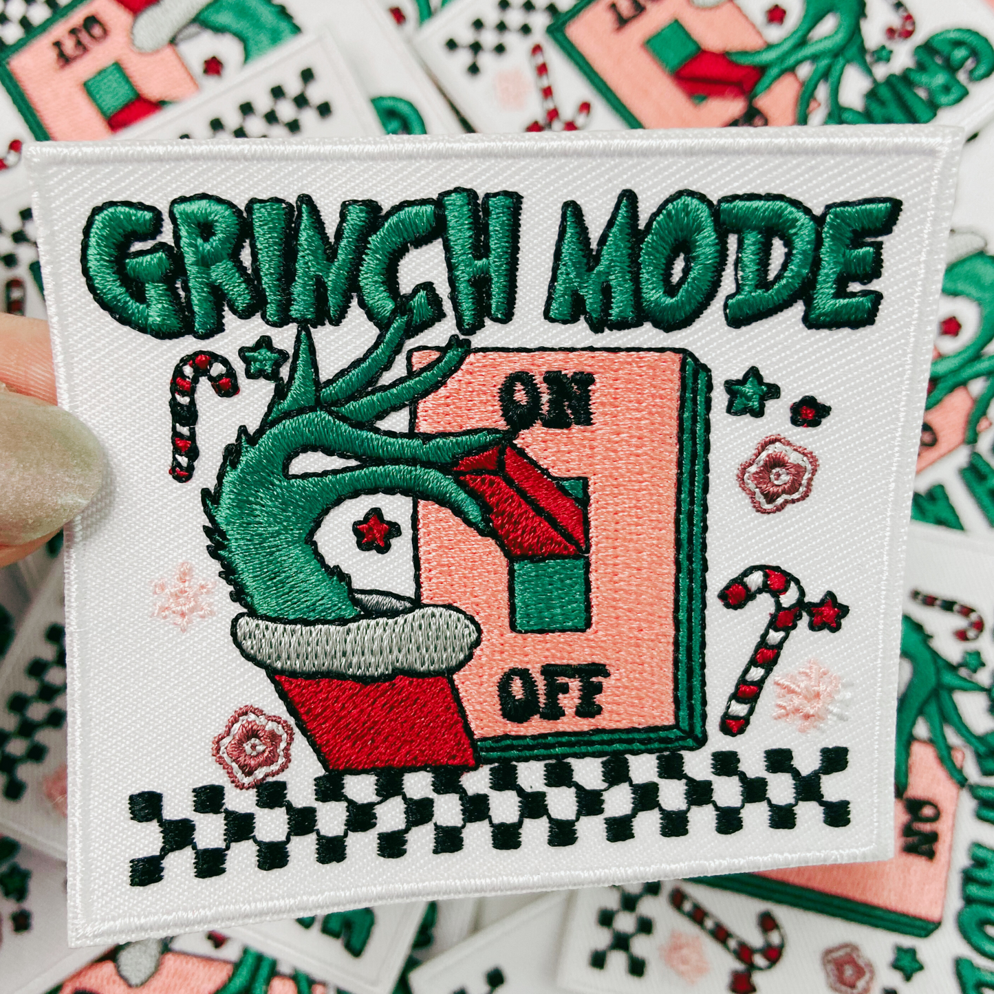 3" G Mode -  Embroidered Hat Patch