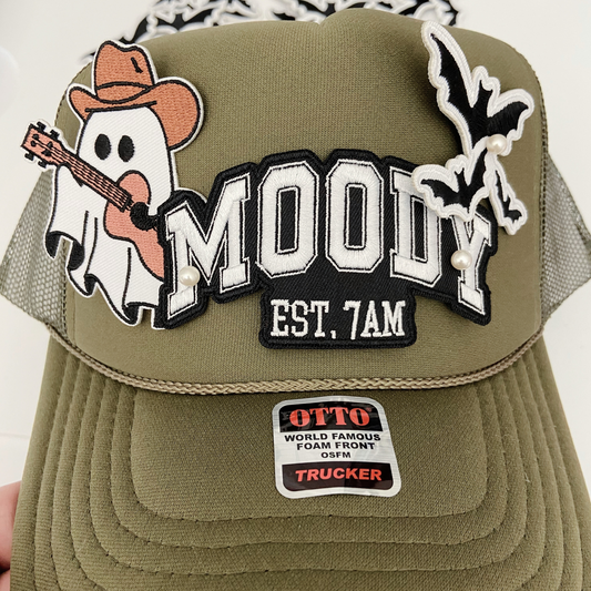 2" Bats - Embroidered Hat Patch