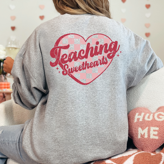(Shirt not included) Teaching Sweethearts - Matte Clear Film Transfer