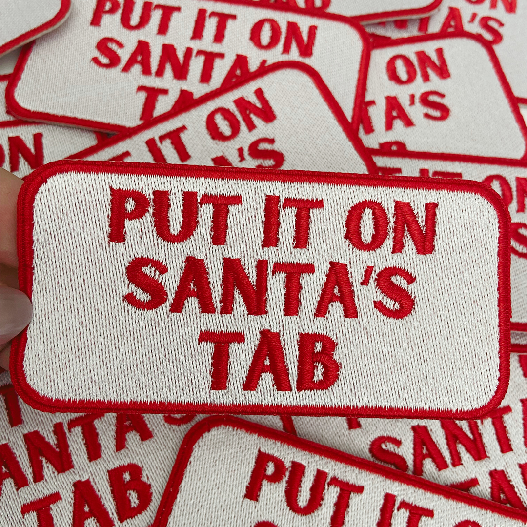 4" Put it on SANTA&