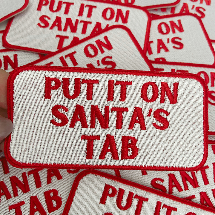 4" Put it on SANTA&