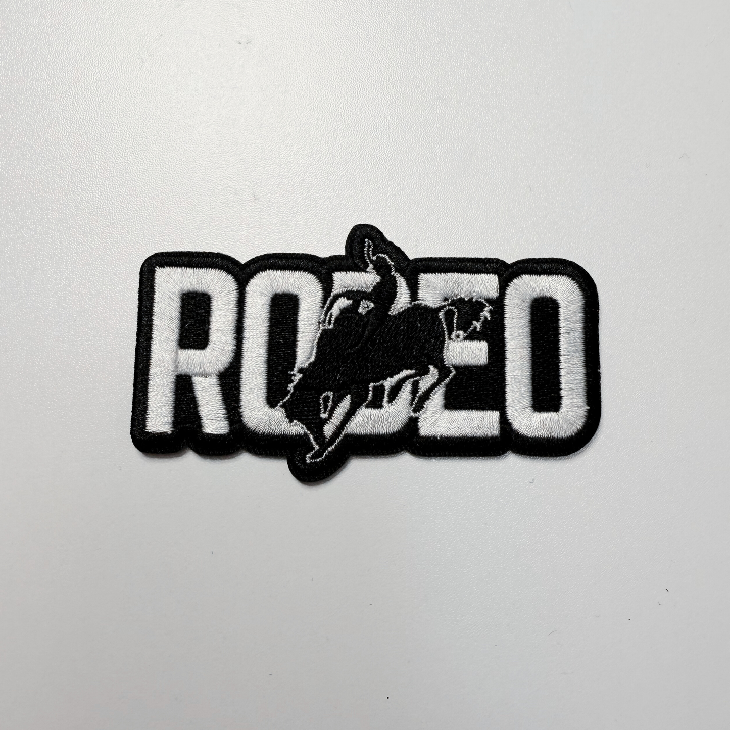3.5" RODEO I  Embroidered Hat Patch