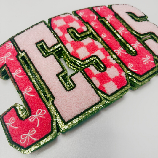 10.5 ” JESUS - Chenille Patch