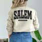 (shirt not included) SALEM Massachusetts in Black -  Screen print Transfer