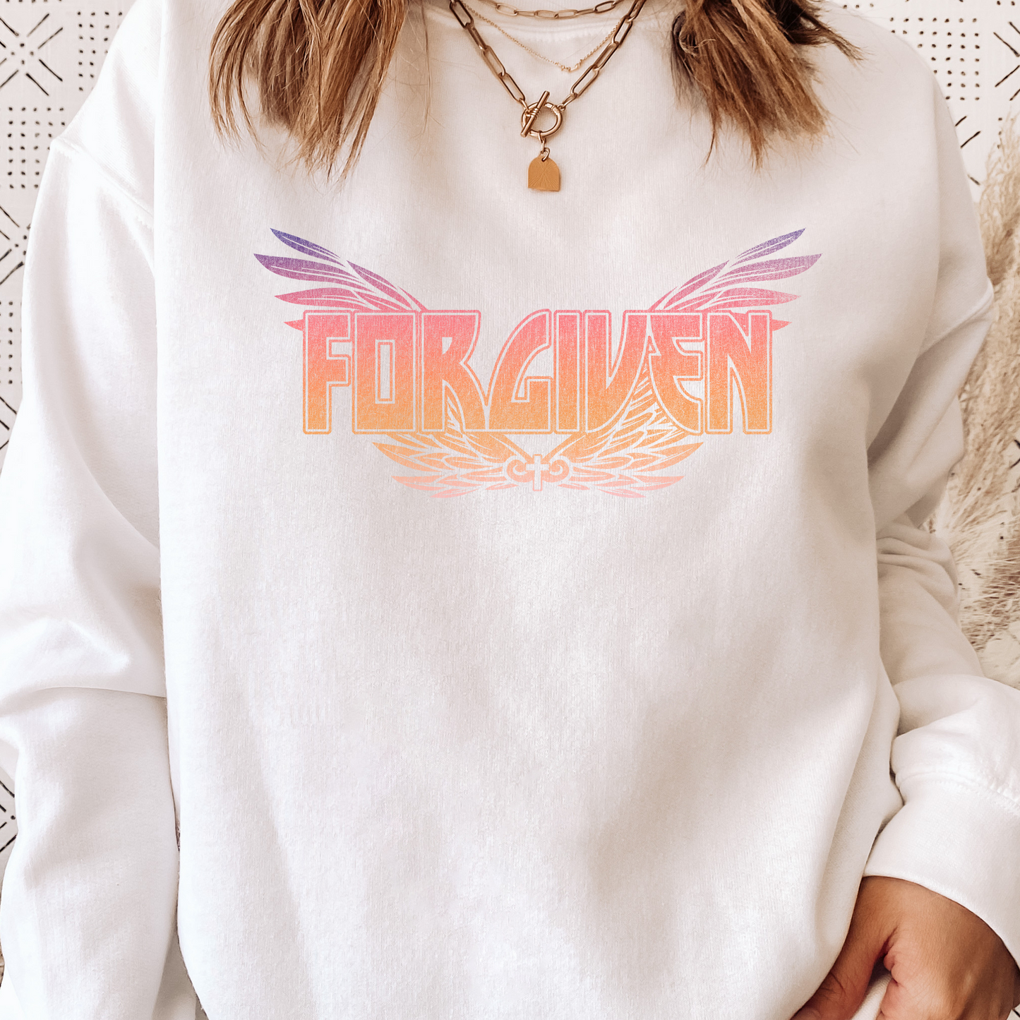 (Shirt not Included) FORGIVEN - CLEAR FILM Transfer