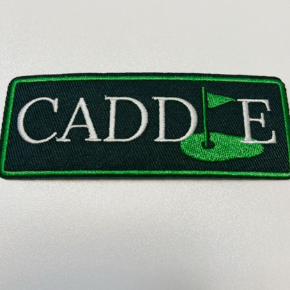 4" Caddie ( GOLF)  -  Embroidered Hat Patch