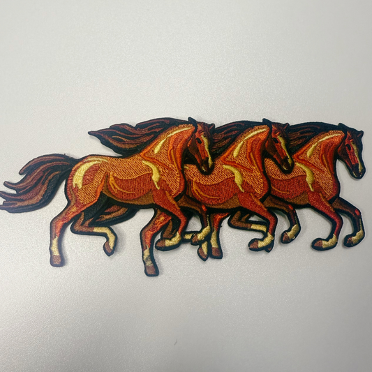 2.5" Horse - Embroidered Hat Patch
