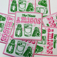 3" The Three Amigos  -  Embroidered Hat Patch
