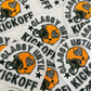 3.5" Classy Until Kickoff ORANGE -  Embroidered Hat Patch (3.5"w X 3.25"h)