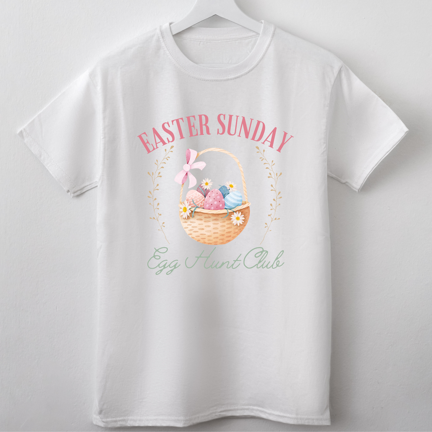 (Shirt not included) 7" Easter Sunday -  Matte Clear Film Transfer