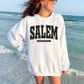 (shirt not included) SALEM Massachusetts in Black -  Screen print Transfer