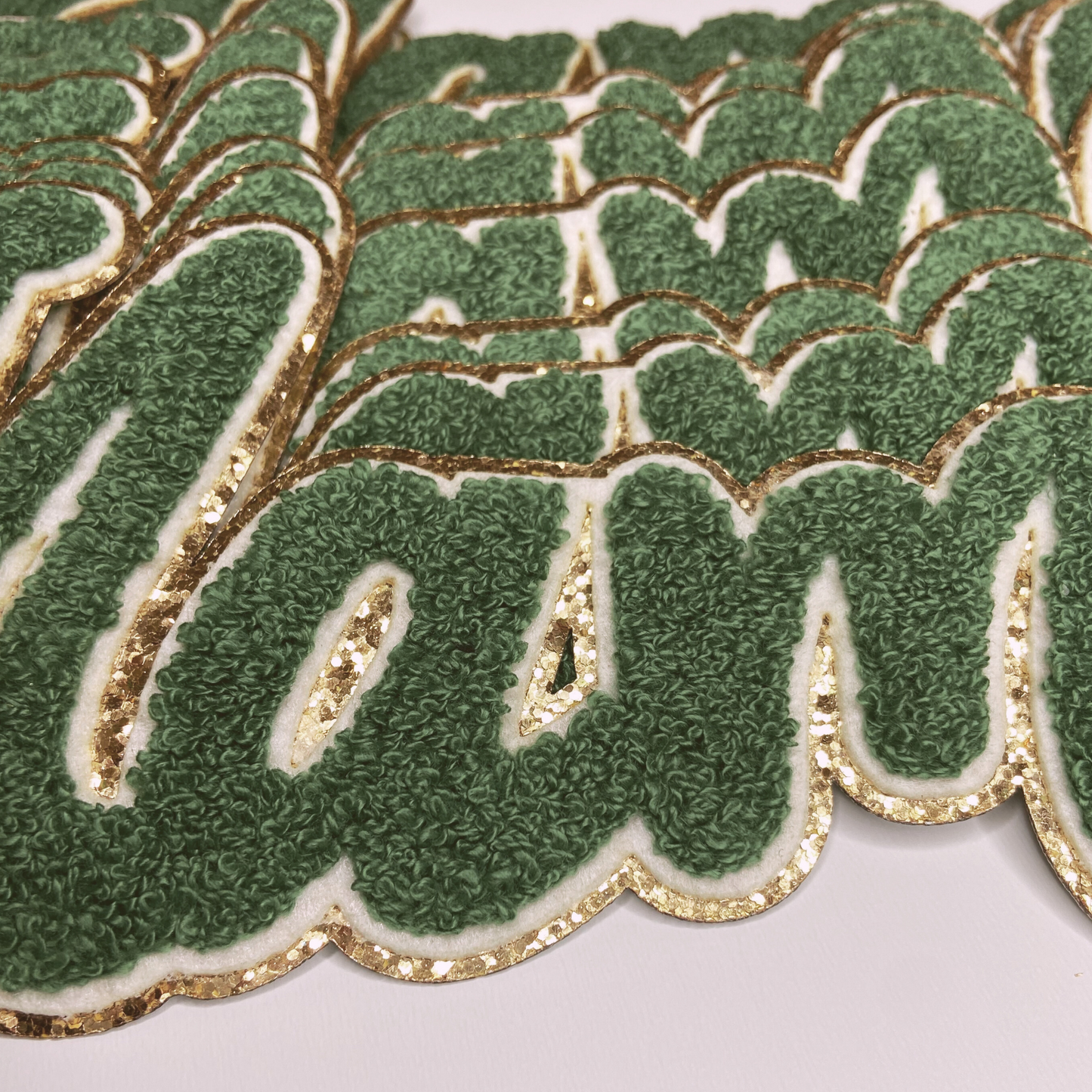 11" MAMA in Military Green - Chenille Patch