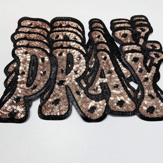 10.75” PRAY - Sequin Patch