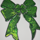 9.5" x 11” St. Patricks Day Bow - Sequin Patch