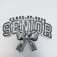 11" Class of 2026 Senior - Sequin Patch