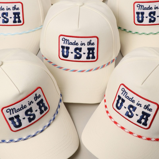 Made in The USA embroidered Hat