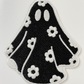 3" Glow In The Dark Ghost -  Embroidered Hat Patch