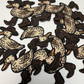3" Western Duck With Hat & Boots  -  Embroidered Hat Patch